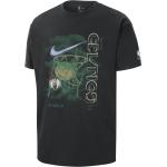 Reduzierte Schwarze Nike Boston Celtics T-Shirts für Herren Größe M 