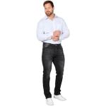 Reduzierte Schwarze Straight Leg Jeans aus Denim für Herren Größe 5 XL Große Größen 
