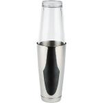 Silberne APS Boston Shaker aus Glas 2-teilig 
