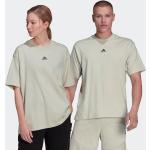 Reduzierte Grüne adidas T-Shirts aus Jersey für Herren Größe XS 