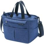 Marineblaue Picknick-Kühltaschen mit Reißverschluss für Herren 