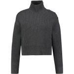 Anthrazitfarbene BOTTEGA VENETA Rollkragen Kaschmir-Pullover für Damen Größe M für den für den Herbst 