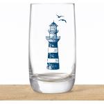 Tasse Neu Tee-Glas Anker Sea Club Grog-Glas Maritimes Glas in Holz Halterung 