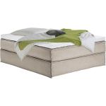 Beige KINX Betten mit Matratze aus Stoff 160x220 