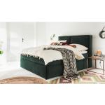 Grüne KINX Betten mit Matratze aus Samt 180x200 