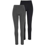 Leggings BOYSEN'S grau (grau, melange, schwarz) Damen Hosen Strandhosen