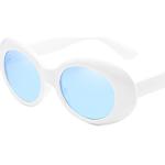 Blaue Retro Sonnenbrillen für Damen 