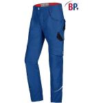 Royalblaue Unifarbene BP Herrenarbeitshosen mit Reißverschluss 