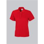 Reduzierte Rote Kurzärmelige BP Kurzarm-Poloshirts für Damen Größe M 