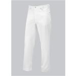 Reduzierte Weiße BP 5-Pocket Jeans aus Denim für Herren Größe S 