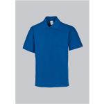 Reduzierte Royalblaue Kurzärmelige BP Kurzarm-Poloshirts mit Knopf für Damen Größe S 