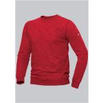 Rote Gepunktete Sportliche Langärmelige BP Rundhals-Ausschnitt Herrensweatshirts Größe XXL 
