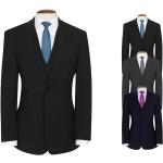 Anthrazitfarbene Brook Taverner Businesskleidung maschinenwaschbar für Herren Übergröße 