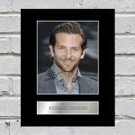 Bradley Cooper SIGNED montiert Foto Display