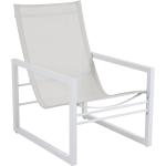 Weiße Moderne Brafab Stühle im Bauhausstil aus Aluminium Outdoor 