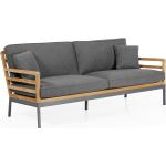 Brafab - Zalongo 3-Sitz-Sofa mit Polsterung - Grau
