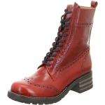 Rote Brako Ankle Boots & Klassische Stiefeletten aus Leder Größe 39 