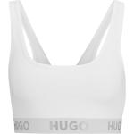 Weiße HUGO BOSS HUGO Bio BHs aus Baumwolle für Damen Größe XS 