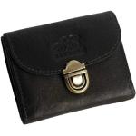 Olivgrüne Unifarbene Branco Mini Geldbörsen mit Reißverschluss für Damen 