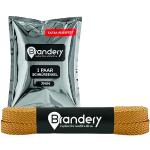 Brandery laces(140x7, light brown)
