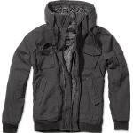 Reduzierte Schwarze Brandit Bronx Mini Kurzjacken & Cropped-Jackets mit Kapuze für Herren Größe S 