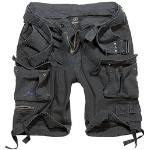 Reduzierte Schwarze Brandit Savage Cargo-Shorts & kurze Cargohosen aus Baumwolle für Herren Größe 3 XL für den für den Sommer 