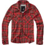 Rote Karo Brandit Check Flanellhemden aus Flanell für Herren Größe 4 XL für den für den Frühling 