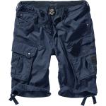 Blaue Cargo-Shorts aus Baumwolle für Herren Größe XXL 
