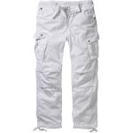 Weiße Casual Brandit Columbia Cargo-Shorts aus Baumwolle für Herren Größe M 