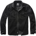 Schwarze Langärmelige Brandit Shirts mit Tasche aus Baumwolle für Herren Größe M 