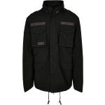 Schwarze Unifarbene Stehkragen Herrenfieldjackets & Herrenfeldjacken mit Reißverschluss Größe 7 XL für den für den Winter 
