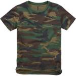 Grüne Camouflage Casual Brandit Kinder T-Shirts Größe 158 