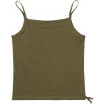 Olivgrüne Brandit Sommershirts aus Baumwolle enganliegend für Damen Größe 3 XL für den für den Sommer 