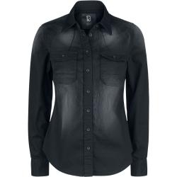 Brandit Langarmhemd - Hardee Girl Shirt - XS - für Damen - Größe XS - schwarz