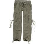 Brandit M65 Ladies Vintage Trouser Cargo Hose oliv, Größe 35W, Herren, Baumwolle