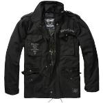 Brandit Motörhead M65 Jacket (Sale) schwarz, Größe S, Herren, Baumwolle