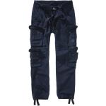 Marineblaue Brandit Slim Fit Jeans für Herren Größe XXL 