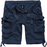 Marineblaue Casual Brandit Urban Legend Cargo-Shorts für Herren Größe 6 XL 
