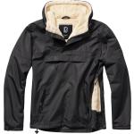 Brandit Windbreaker Sherpa Jacke, schwarz, Größe 2XL