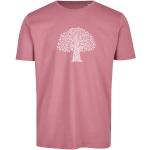 Fliederfarbene Ethno Brandless Bio Nachhaltige Rundhals-Ausschnitt T-Shirts aus Jersey für Herren Größe S 