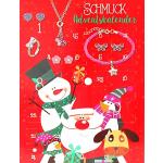 Rote Motiv Schmuck Adventskalender für Kinder 