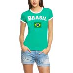 Brasilien T-Shirt Damen gelb, Gr.XL