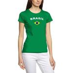 Brasilien T-Shirt Girly grün, Gr.S