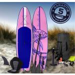 BRAST SUP Board Stand up Paddle Shark aufblasbar 300x76x15 - 320x81x15cm 365cm