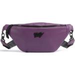 Violette Braun Büffel Bodybags aus Leder für Damen 