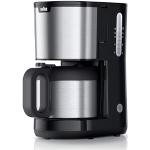 Reduzierte Schwarze Braun Elektro Filterkaffeemaschinen aus Edelstahl 