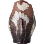 Braune 30 cm Bloomingville Vasen & Blumenvasen 30 cm aus Steingut 