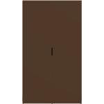 Braune Pickawood Schwebetürenschränke lackiert aus MDF mit Schublade Breite 100-150cm, Höhe 200-250cm, Tiefe 50-100cm 
