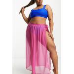 Reduzierte Rosa Brave Soul High Waist Röcke & Taillenröcke für Damen Größe XXL für den für den Sommer 