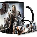 Braveheart Mel Gibson Tasse Innen & Henkel Schwarz Keramikbecher Mug